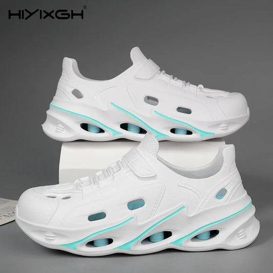 Men's Outdoor Sandals Sport Slippers Beach Slides Breathable Non-slip Clogs Men Casual Garden Shoes Hiking Men Outdoor Sandals